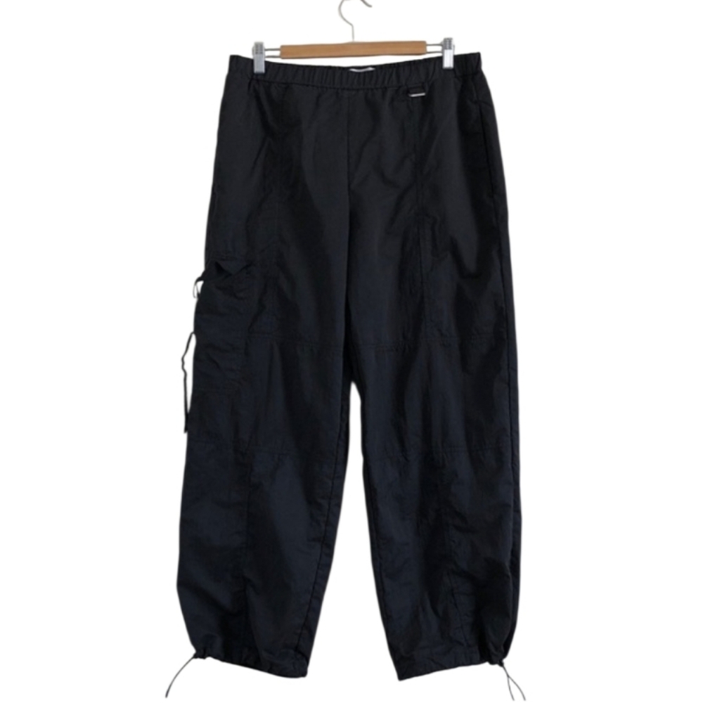 Vanilla Star Men's Black Cargo Pants. Size-L